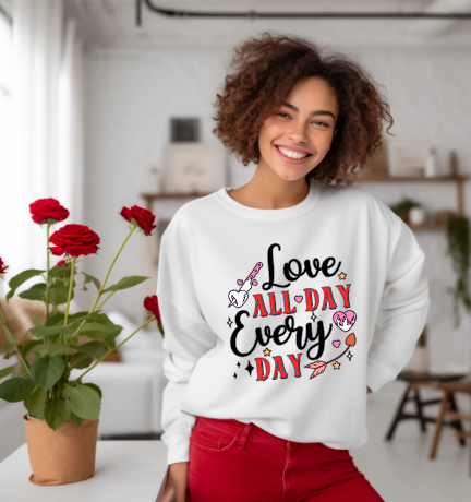 Valentines Day Sweatshirts!